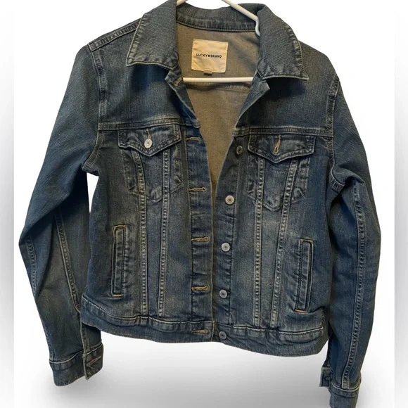 Lucky Brand Classic Blue Jean Jacket - Picture 1 of 1